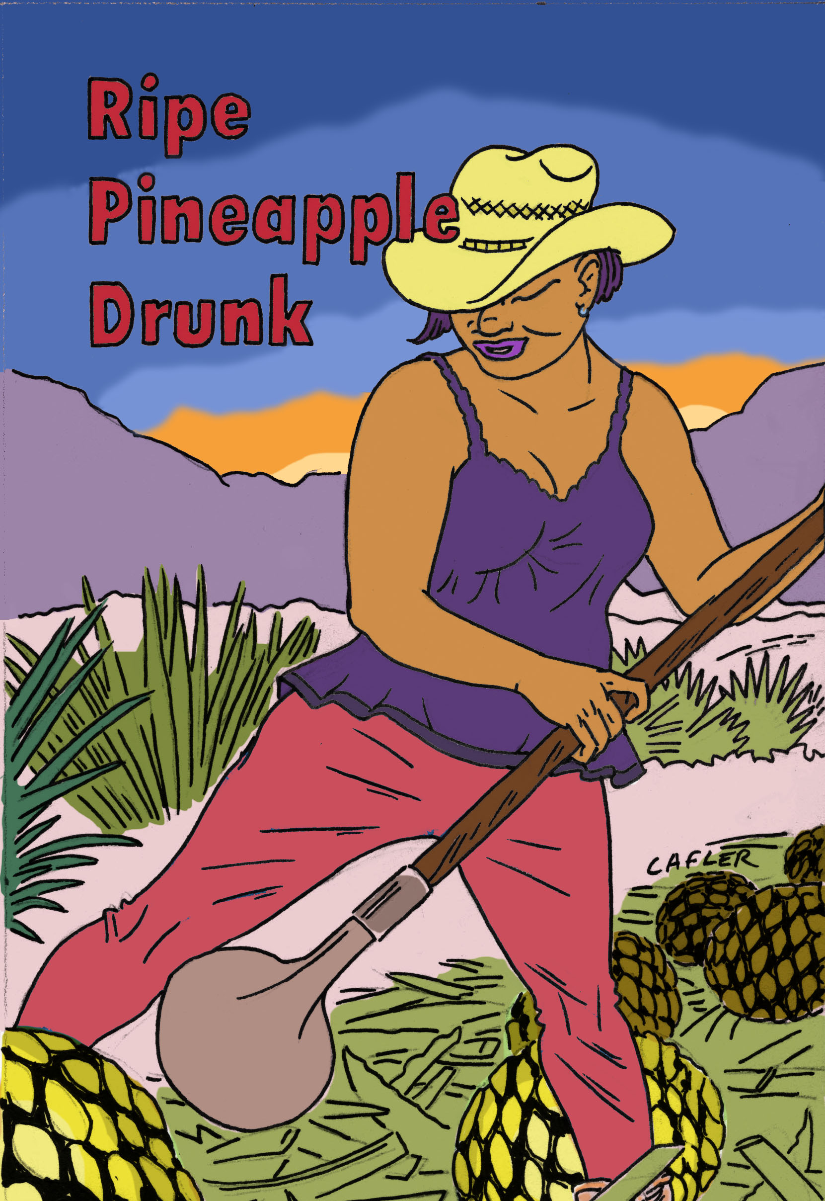 Ripe Pineapple Drunk Mini-Comic is Here | Steve Lafler Comics
